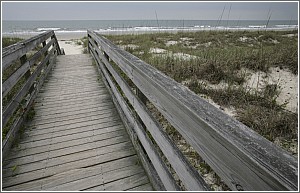 Beach Access at Huntington Beach